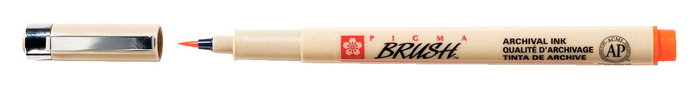 Sakura Pigma Brush Anaranjado